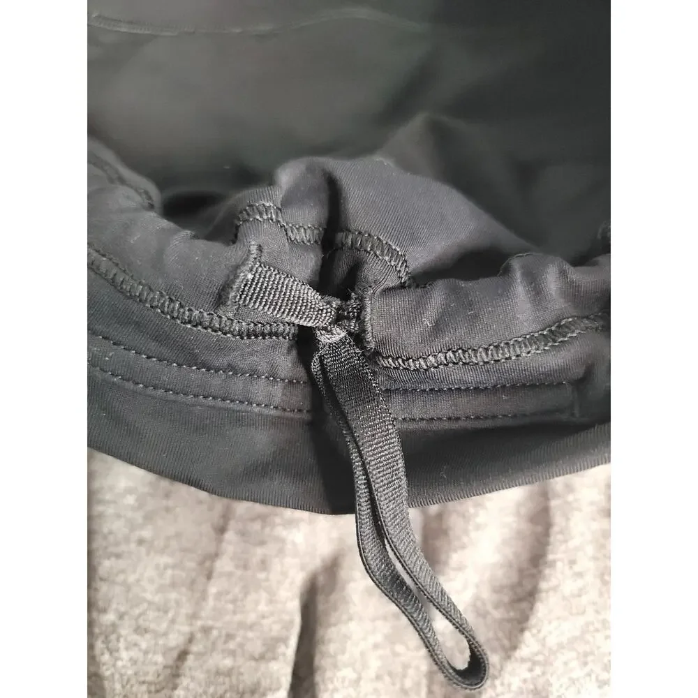 LULULEMON Shorts Women's SZ 4 Run Speed Up Gray Pull On Drawstring W7AVNT